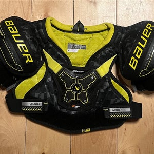 Large Youth Bauer Supreme Ultrasonic Shoulder Pads (Used)