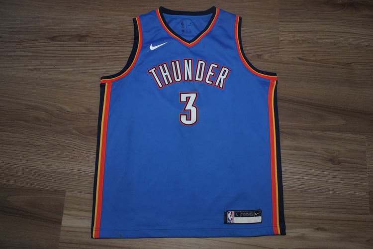 Chris Paul Oklahoma City Thunder light blue jersey Size L