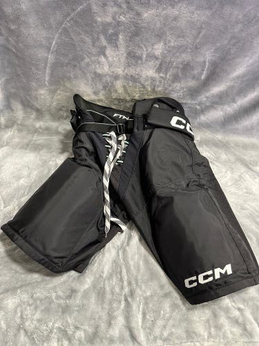 Black Senior Small CCM JetSpeed FTW Hockey Pants (Used)