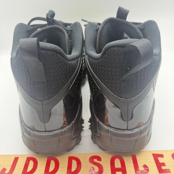 Air Jordan Force Savage 3 Football Cleats Black PE Issued  display picture 1