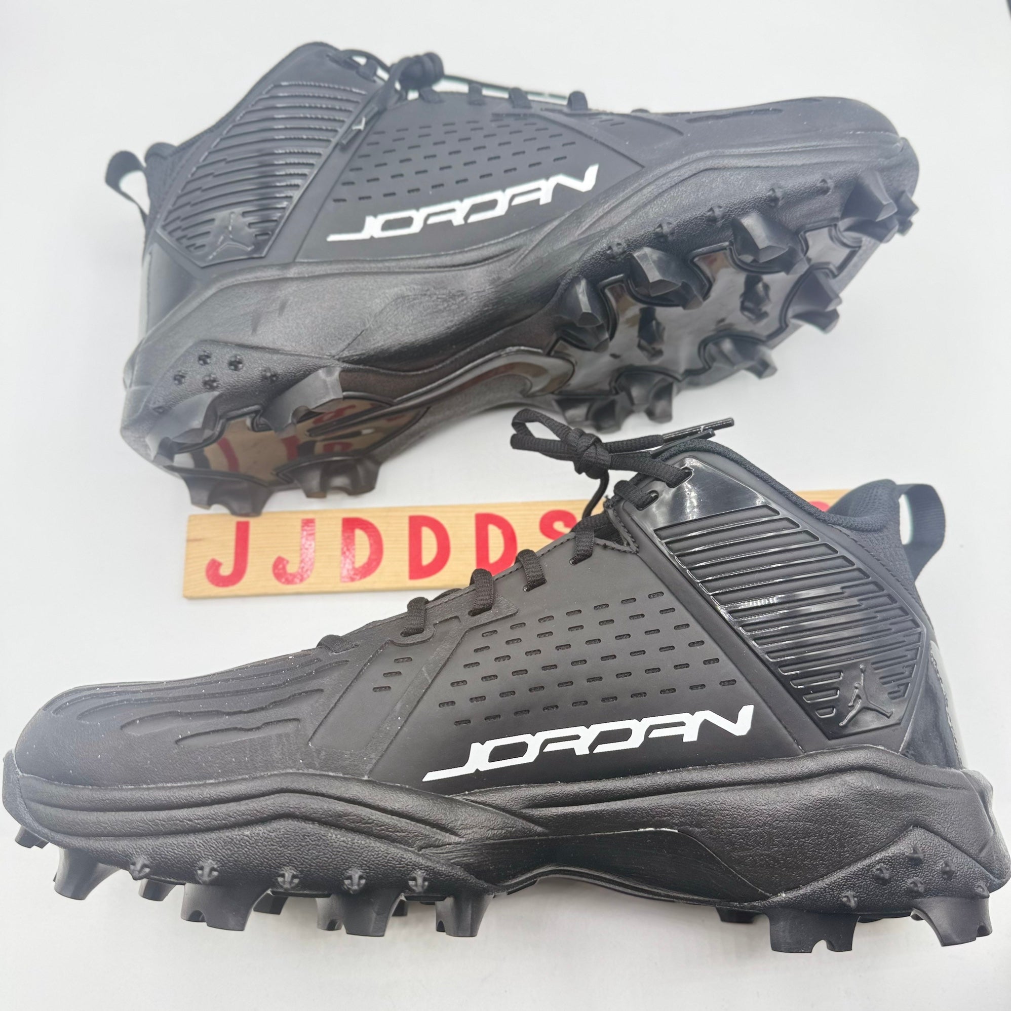 Air Jordan Force Savage 3 Football Cleats Black PE Issued  display picture 1