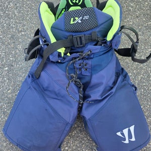 Blue Junior Large Warrior Alpha LX 20 Hockey Pants