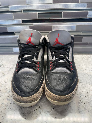 Black Men's Size M 8.5 (W 9.5) Adult Jordan Molded Cleats (Used)