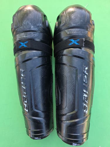 Senior Bauer X Shin Pads 14"