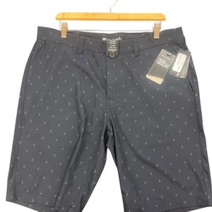 TravisMathew Golf Shorts Prestige Lifestyle Performance Navy Blue NWT Size 36