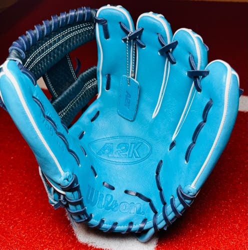 Wilson A2K 1786 11.5”/Winter 2024 Tropical Blue Infield Baseball Glove/Made in Japan