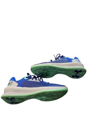 Used Under Armour Basketball Shoes Royal Blue Senior 10.5 11873-s000241614