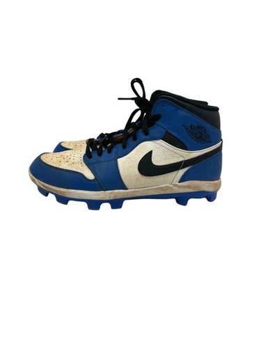 Used Nike Jordan Retro Mcs Mens 10 Baseball Cleats White Black Royal 11692-s000151792