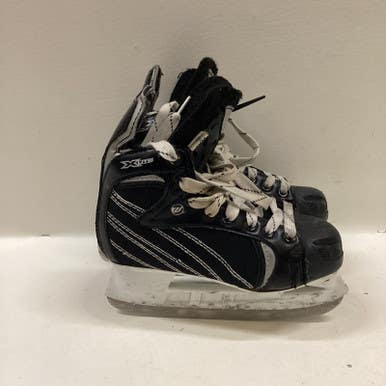 Used Winnwell Xlite Junior 03 Ice Hockey Skates 11725-s000467043