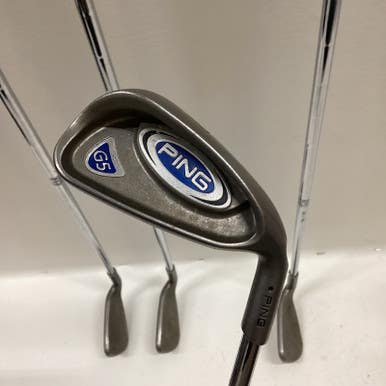 Used Ping G5 4 Piece Regular Flex Steel Shaft Men's Package Sets 11725-s000456318