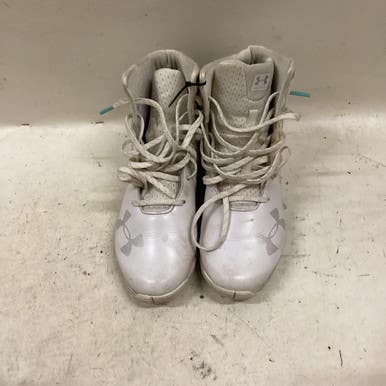 Used Under Armour Lax Cleats Womens White Senior 8 11725-s000482389