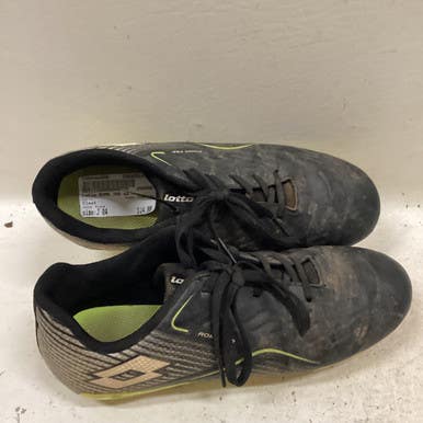 Used Lotto Roma 700 Soccer Cleats Black Junior 04 11725-s000482895