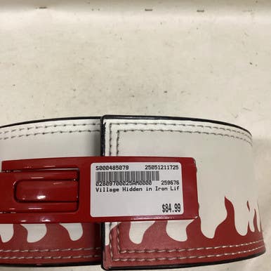 Used Village Hidden In Iron Weight Lifting Belt 11725-s000485079