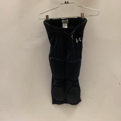 Used Under Armour Youth Fb Integrated Pants Black Md 11725-s000485158