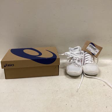 Used Asics Wrestling Shoes White Youth 12.0 11725-s000485934
