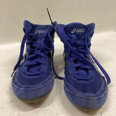 Used Asics Wrestling Shoes Royal Blue Junior 05.5 11725-s000486367