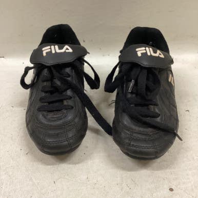 Used Fila Soccer Cleats Black Youth 10.5 11725-s000486460