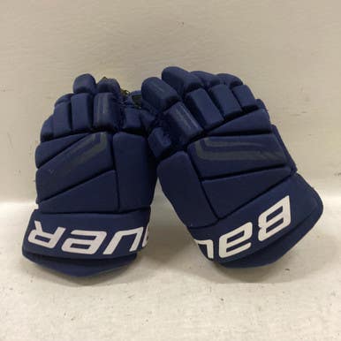 Used Bauer Gloves Junior Gloves Black 10" 11725-s000486477