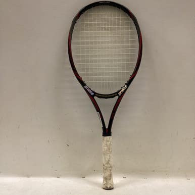 Used Prince Midplus Adult Tennis Racquet Navy Blue 4 3 8" 11725-s000494553