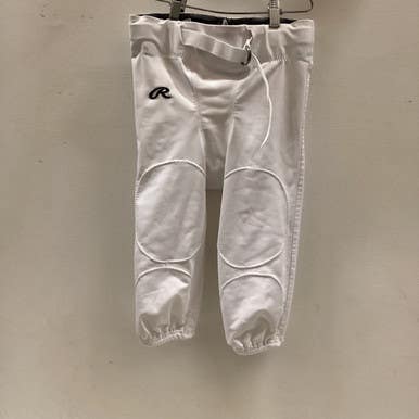 Used Rawlings Youth Fb Pants White Lg 11725-s000494769