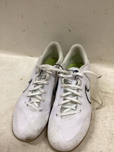 Used Nike Tiempo Idoor Soccer Indoor Shoes White Senior 11 11725-s000499963