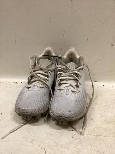 Used Under Armour Locked Down Bb Sb Cleats White Junior 02.5 11725-s000500514
