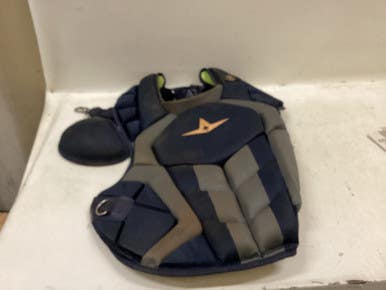 Used All-star S7 Axis Cpcc40pro Catchers Chest Protector Navy Blue Adult 11725-s000501871