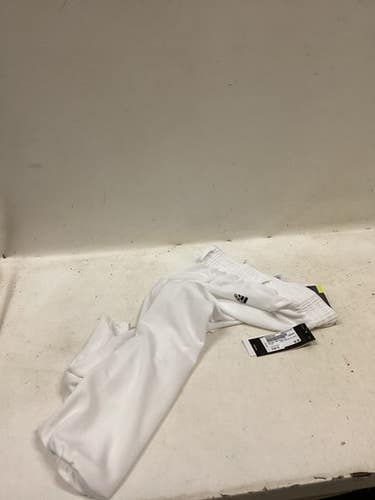 Used Adidas Adidas Bb Pants Bb Sb Pant Boys White Lg 11725-s000501934