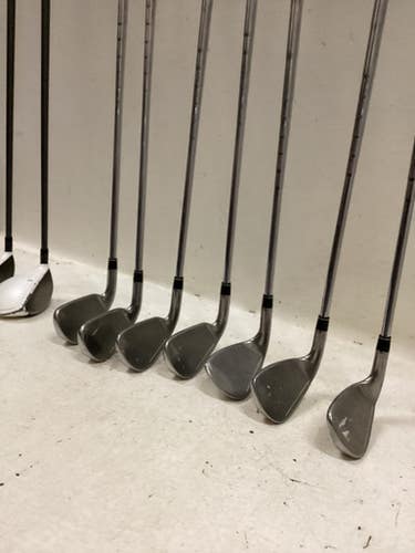 Used Taylormade Rbz 8pc Rh Mens Package Set Rh Green 9 Piece 11725-s000502401