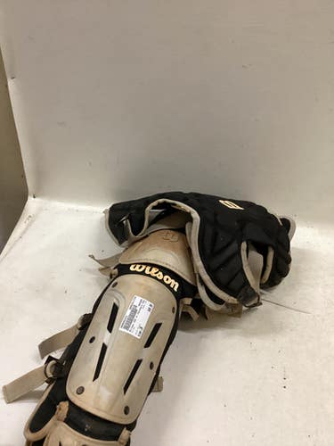 Used Wilson Jgz Catchers Chest Protector Black Junior 11725-s000502433