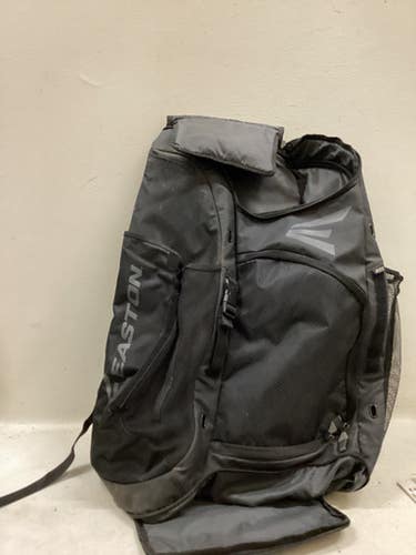 Used Easton Catcher Bat Bag Bb Sb Player Backpack Black 11725-s000502494