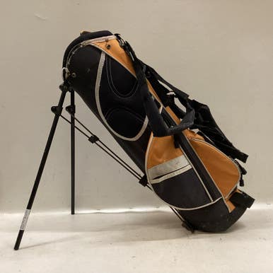 Used Precise Bag Orange Jr Stand Bag Black And Orange 11725-s000493730