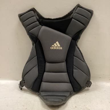 Used Adidas Adidas Catchers Chest Catchers Chest Protector Black And Grey Intermed 11725-s000493821