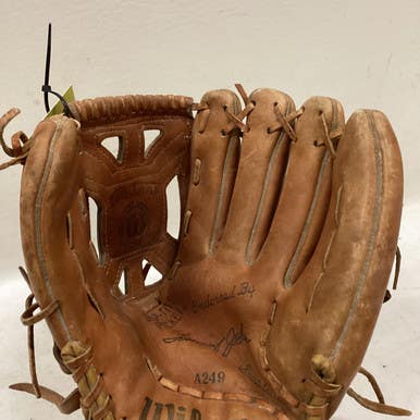 Used Wilson A249 Bb Sb Glove Rh Throw Brown 12" 11725-s000494090