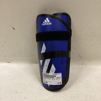 Used Adidas Soccer Shin Guards Adult Royal Blue Md 11725-s000494154