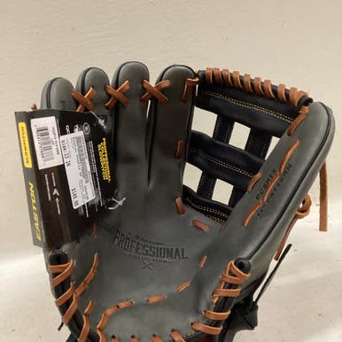 Used Easton Pcsp13 Lh Throw Fastpitch Gloves Grey 13" 11725-s000495626