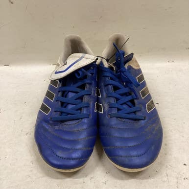 Used Adidas Soccer Cleats Royal Blue Junior 04 11725-s000495642