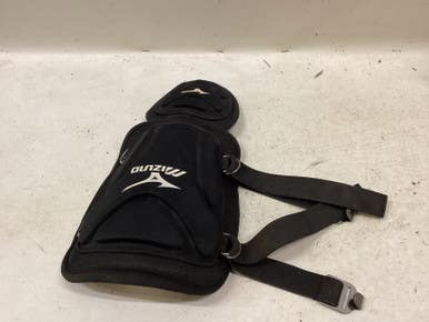 Used Mizuno Bb Sb Shin Foot Protector Black 11725-s000495888