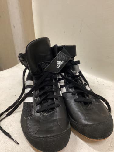 Used Adidas Wrestling Shoes Black Senior 7 11725-s000497267