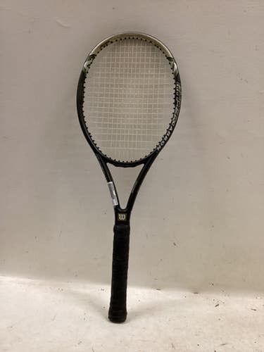 Used Wilson Hyper Hammer 5.3 Adult Tennis Racquet Black 4 1 4" 11725-s000498281
