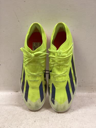 Used Adidas X Crazyfast Elite Soccer Indoor Shoes Optic Yellow Senior 10.5 11725-s000498468