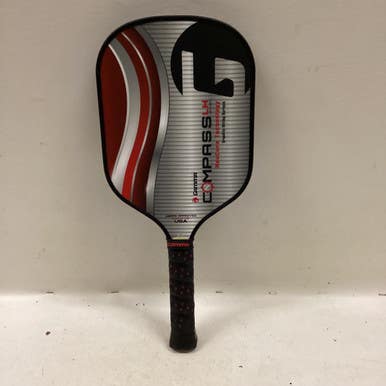 Used Gamma Sports Compass Lh Pickleball Racquet White Black Red 11725-s000480359