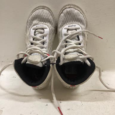 Used Wrestling Shoes White Junior 03 11725-s000480693