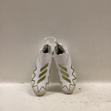 Used Adidas Lax Cleats Boys White Junior 04.5 11725-s000480668