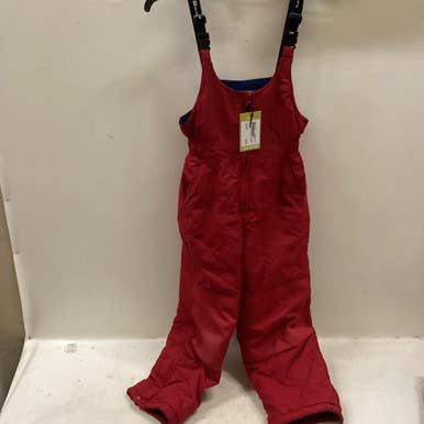 Used L.l. Bean Snow Bibs Y Red Youth 11725-s000481760