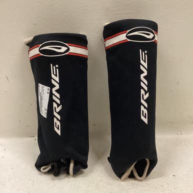 Used Brine Soccer Shin Guards Adult Black Senior 11725-s000491310