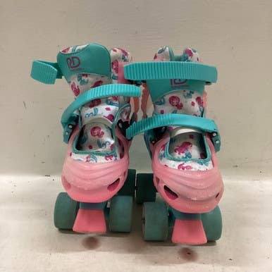 Used Rollerblade Adj Unicorn Junior Rec Fitness Skates Teal Adjustable 11725-s000491340