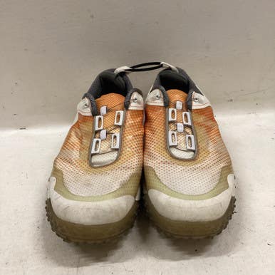 Used Foot Joy Mens Golf Shoes White And Orange Senior 12 11725-s000491341