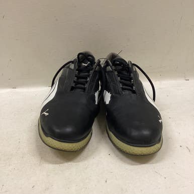 Used Puma Mens Golf Shoes Black Senior 10.5 11725-s000492241