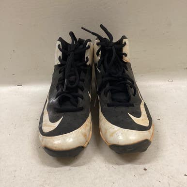Used Nike Hurache Bb Sb Cleats Black Junior 04 11725-s000492600